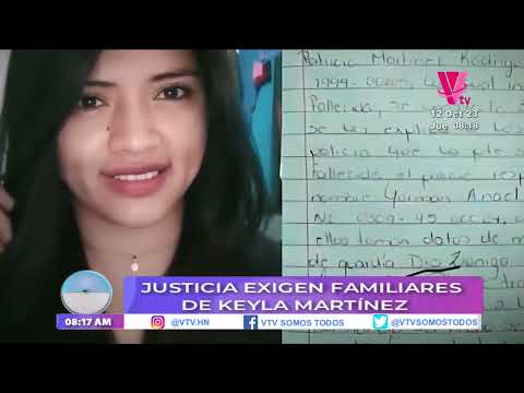 Justicia exigen familiares de Keyla Martínez
