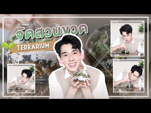 จัดสวนขวด-(Terrarium)-🌱-กิจกรร จัดสวนขวด-(Terrarium)-🌱-กิจกรร