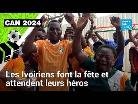 CAN 2024 : au lendemain de la victoire, les Ivoiriens font la fête et attendent leurs héros