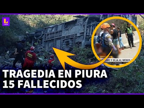 Tragedia en Piura tras caída de bus: Regresaban de una campaña de evangelización en Tarapoto