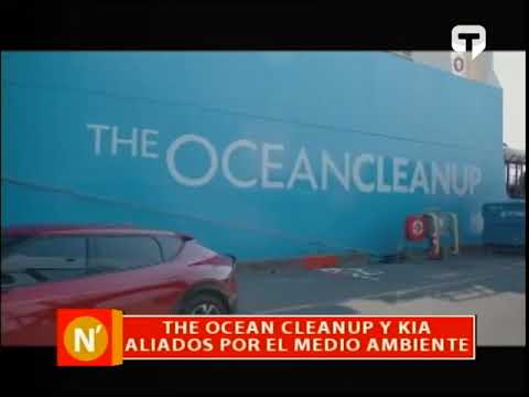 The Ocean Cleanup y KIA, aliados por el medio ambiente
