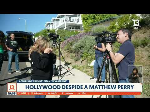 Hollywood despide a Matthew Perry: actores de Friends están devastados