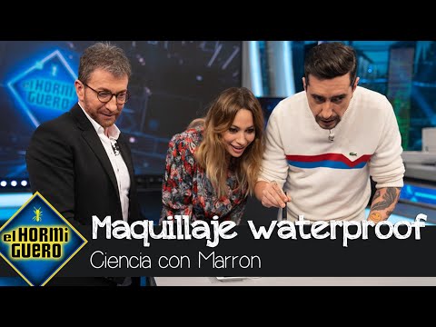 ¿Es realmente el maquillaje 'waterproof' repelente al agua? - El Hormiguero