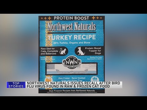 Cat food distributed to Illinois, Wisconsin and other states recalled after positive bird flu test;