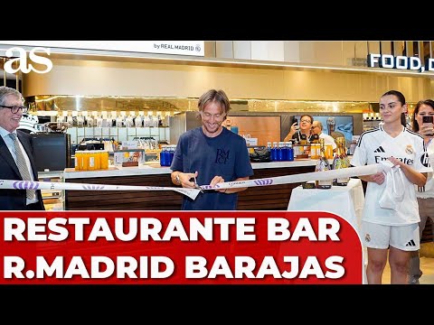 El REAL MADRID inaugura un ESPECTACULAR RESTAURANTE en la T4 del Aeropuerto de Barajas