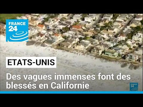 Etats-Unis : de puissantes vagues font au moins huit blessés sur les côtes californiennes