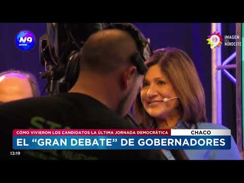 EL “GRAN DEBATE” DE GOBERNADORES  - NOTICIERO 9