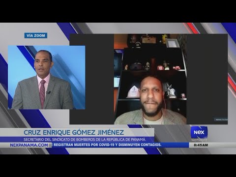 Entrevista a Cruz Enrique Gómez, secretario del sindicato de Bomberos de la República de Panamá