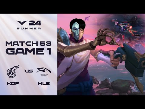 Smooth like Viper | KDF vs. HLE 게임1 하이라이트 | 07.25 | 2024 LCK 서머 스플릿