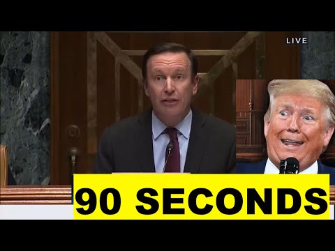 WOW! Dems Chris Murphy count how quickly he takes down how Trump failed on