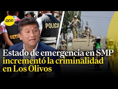 Los Olivos: El estado de emergencia afectó negativamente al distrito