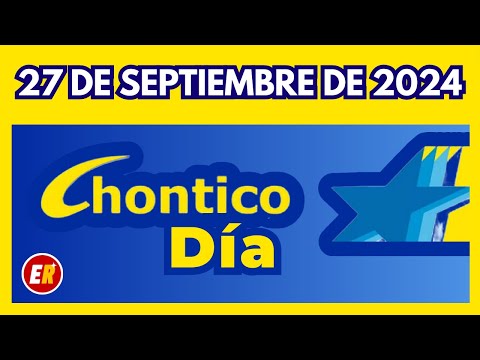 Resultado CHONTICO DIA de hoy viernes 27 de septiembre de 2024