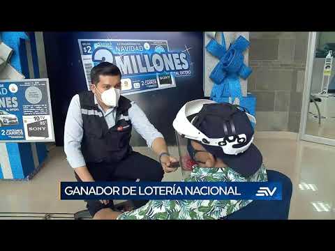 Guayaquileño gana 2 millones de dólares en la lotería