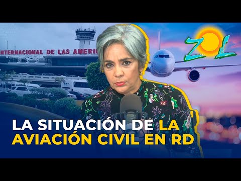 María Elena Núñez: La situación de la aviación civil en RD