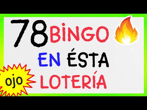 Loteria LEIDSA para HOY (( 78 )) BINGO HOY/ NÚMEROS GANADORES  HOY / NÚMEROS FUERTES para HOY