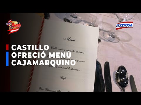 ??Presidente Pedro Castillo ofreció menú cajamarquino en reunión con jefes de Estado