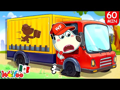 REPARTIDOR  Las Profesiones  Dibujos Animados Educativos  Wolfoo En Español
