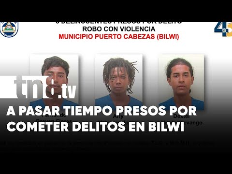 Siete supuestos delincuentes enfrentarán a la justicia en Bilwi - Nicaragua