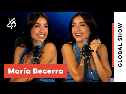 La reacción de MARÍA BECERRA al escuchar a PABLO ALBORÁN hablar con acento argentino | LOS40