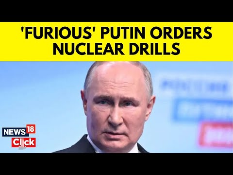Russia Vs Ukraine: Russia's Putin orders nuclear weapons drills near Ukraine | G18V | English News