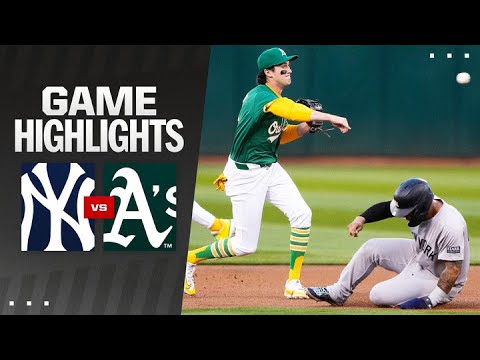 Yankees vs. As Game Highlights (9/20/24) | MLB Highlights