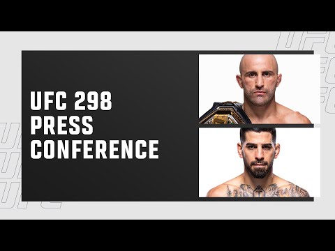 UFC 298: Pre-Fight Press Conference