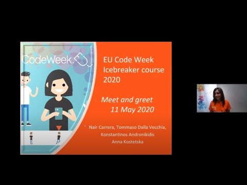 EU Code Week Meet and Greet (ES Programavimo savaitės įvadinis seminaras)