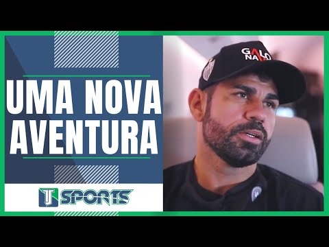 Diego Costa vive um 'sonho' depois de assinar pelo Atlético Mineiro