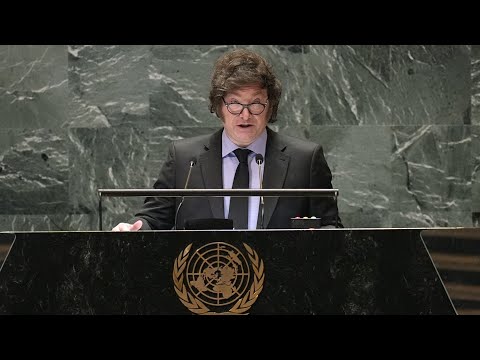 Milei criticó a la ONU y dijo que tiene una agenda socialista