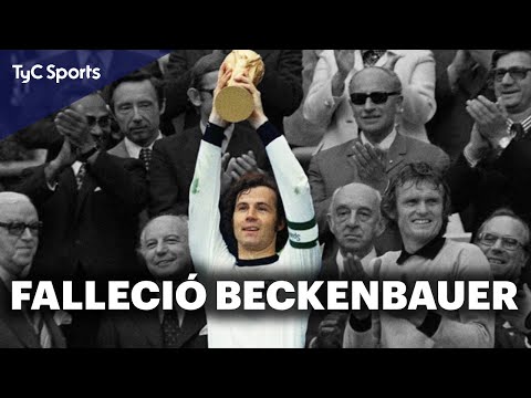 MURIÓ FRANZ BECKENBAUER, LEYENDA DEL FÚTBOL ALEMÁN