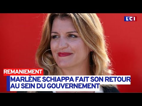 Remaniement : Marlène Schiappa fait son retour au sein du gouvernement