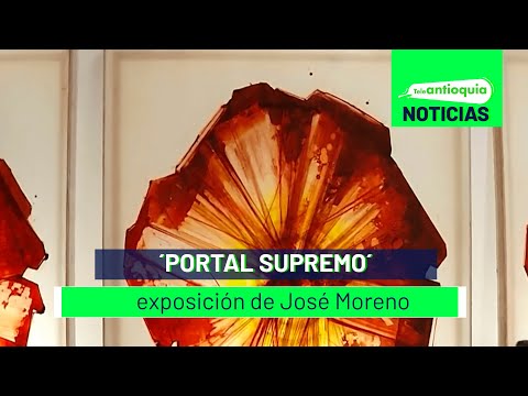 ´Portal supremo´, exposición de José Moreno - Teleantioquia Noticias