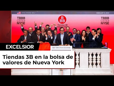 Gran debut: Tiendas 3B brilla en su estreno en Wall Street