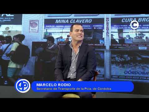 Marcelo Rodio, Secretario de Transporte de la Provincia de Córdoba en Jornada Política