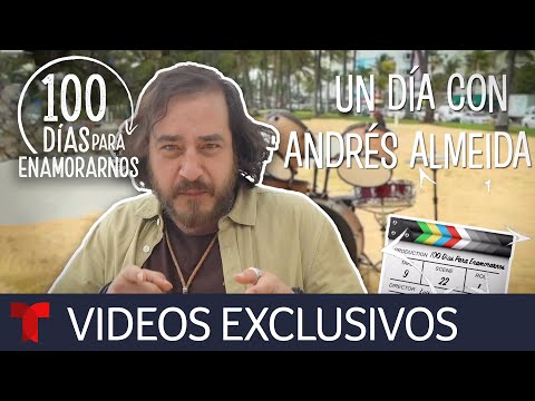 Acompaña a Andrés Almeida en un día de grabación por Miami Beach | 100 Días para Enamorarnos