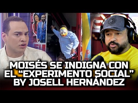 Moises se indigna con “El experimento social” by Josell Hernández | Vive el Espectáculo