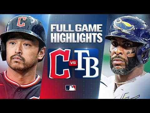 클리블랜드 가디언스 vs 탬파베이 레이스: 공식 풀 경기 하이라이트 (7월 25) | 2026 MLB 시즌