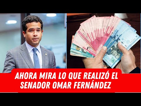 AHORA MIRA LO QUE REALIZÓ EL SENADOR OMAR FERNÁNDEZ