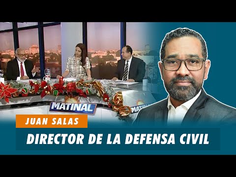 Juan Salas, Director de la Defensa Civil | Matinal