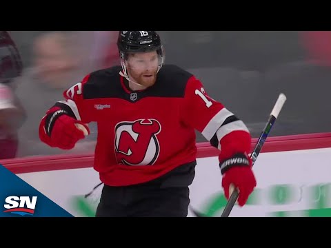 Devils Connor Brown Makes Good For Breakaway Goal Vs. Avalanche