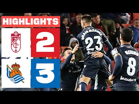 GRANADA CF 2 - 3 REAL SOCIEDAD | RESUMEN LALIGA EA SPORTS