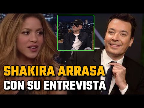 Shakira ARRASA en su ENTREVISTA con JIMMY FALLON los GRANDES TITULARES de la COLOMBIANA