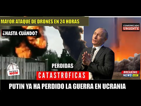 Putin ya perdio la guerra Drones de Ucrania hacen CERRAR los CIELOS en RUSIA