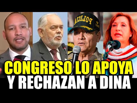 Congresistas respaldan a Jorge Angulo y rechazan su salida de la comandancia general de la PNP