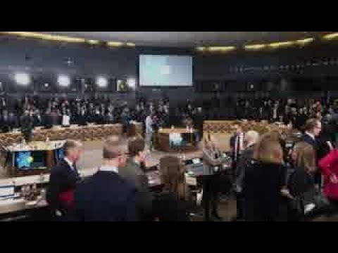 NATO foreign ministers roundtable meeting