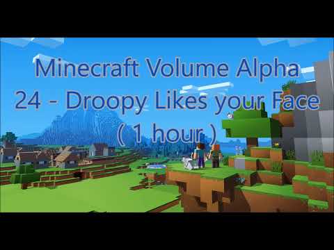 C418 - Droopy Likes your Face ( Minecraft Volume Alpha 24 ) ( 1 hour )