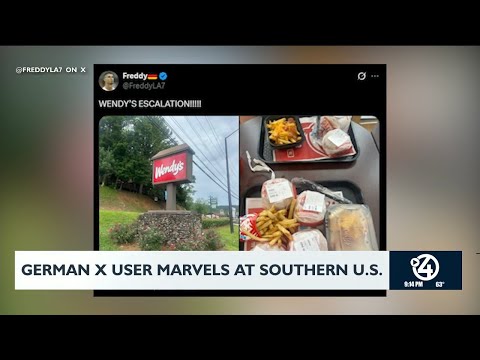 German X user marvels at southern U.S.