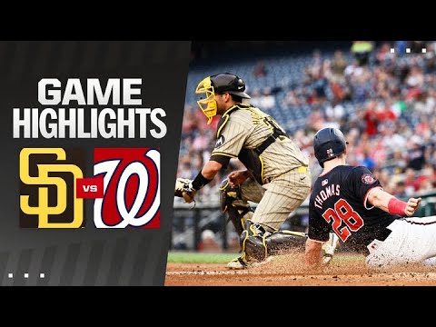 Padres vs. Nationals Game Highlights (7/24/24) | MLB Highlights