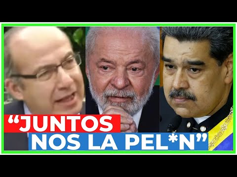 FELIPE CALDERÓN recuerda el DÍA que HUMILLÓ a HUGO CHÁVEZ y LULA: JUNTOS NOS LA PELAN