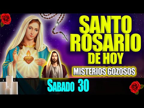 El Santo Rosario de Hoy Sábado 30 de Diciembre 2023 Misterios Gozosos  Rosario Virgen de Guadalupe